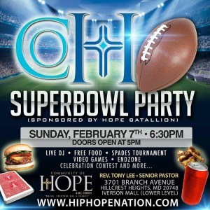 superbowl party 2016