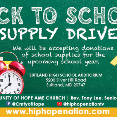 Back to School Supply Drive
